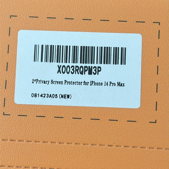 iPhone Privacy Screen Protector 2pk - Picture 3 of 3